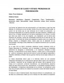 ENSAYO DE CLASES Y ESTADO: PROBLEMAS DE PERIODIZACIÓN