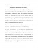 Ensayo The Human experiment