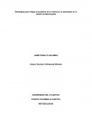 Estrategias para mitigar el problema de la violencia y el desempleo en el distrito de Barranquilla