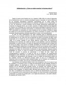 Tema de Alfabetización, ¿cómo se debe enseñar la lecto-escritura?