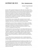 Practica Administrativo SUPÒSIT DE FET.