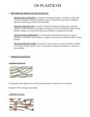 TEORÍA DE LOS PLÁSTICOS - TEORÍA 3ºESO.