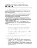 ENSAYO SOBRE LOS CONJUNTOS MATEMATICO LOS CONJUNTOS MATEMATICO Y SU APLICACIÓN