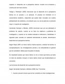 Capítulo 4: Desarrollo de la perspectiva teórica: revisión de la literatura y construcción del marco teórico.