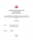 ESTUDIO EXPERIMENTAL DE LAS PROPIEDADES MECANICAS DEL CONCRETO RECICLADO DE LA CONSTRUCCION DE EDIFICACIONES URBANAS PARA SU USO EN VEREDAS