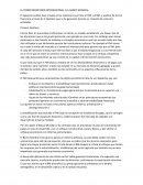 EL FONDO MONETARIO INTERNACIONAL Y EL BANCO MUNDIAL