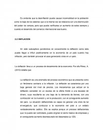 CAPÍTULO II TIPOS DE INFLACION. Página 3