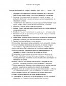 Vocabulario de Geografía