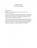 FACULTAD DE INGENERIA Técnica: Encuesta