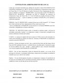 CONTRATO DE ARRENDAMIENTO DE LOCAL