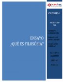 Que es filosofia? quizá sea la pregunta más reiterativa durante nuestra clase de Filosofía