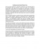 Conferencia de David Pastor Vico