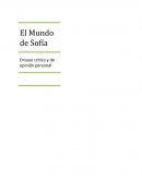El Mundo de Sofía Ensayo crítico y de opinión personal
