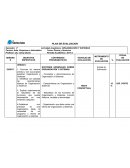 Organizacion y sistemas SEMANAS OBJETIVOS ESPECÍFICOS CONTENIDOS PROGRAMÁTICOS