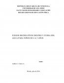 JUEGOS RECREATIVOS DENTRO Y FUERA DEL AGUA PARA NIÑOS DE 4 A 5 AÑOS