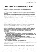 La teoría de la justicia de John Rawls