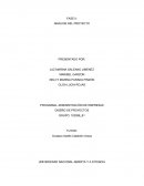 Desarrollo de la actividad ∙ Cronograma de trabajo