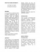Practicas sobre movimiento
