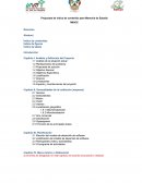 Memoria (Los temas se desglosan en este capítulo de acuerdo al proyecto a realizar)