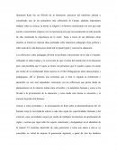 Immanuel Kant fue un filósofo de la ilustración