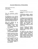 Azucares Reductores y Polisacáridos