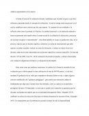 Análisis argumentativo de la matriz