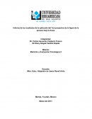 Informe de los resultados de la aplicación del Test proyectivo de la figura de la persona bajo la lluvia.