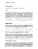 MICHEL FOUCAULT. VIGILAR Y CASTIGAR: EL NACIMIENTO DE LA PRISION