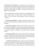 Dimensiones físicos especiales: la comunidad de San Jose de Areocuar se encuentra ubicad en el Municipio Andres Mata del Estado Sucre