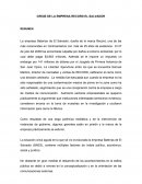 CRISIS DE LA EMPRESA RECORD EL SALVADOR RESUMEN