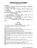 Dramatización del Día de la Madre