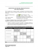 Administracion de Recursos Humanos Deber