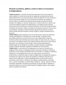 Situación económica, política y social en Jalisco al consumarse la independencia.
