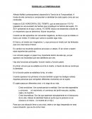 TEORIA DE LA TEMPORALIDAD