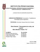 Innovación y Transferencia Tecnológica para la Ingeniería