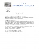 Análisis y control de inversiones