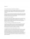 Actividad 3.1.1 ¿ Por qué considera usted que es importante hacer investigación ?