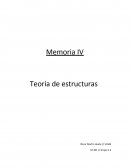 Memoria IV Teoría de estructuras