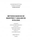 METODOS BASICOS DE MUESTREO Y ANALISIS EN ECOLOGIA