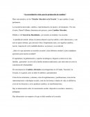 La necesidad de crisis, para la producción de cambios