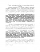 Procesos Históricos que Dieron Origen a las Formas Actuales de Concebir la Seguridad