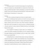 En el presente ensayo de “Teoría de las relaciones humanas” por George Elton Mayo