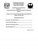 Práctica 4: “Determinación de la constante universal de los gases R”