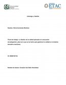 Calidad y dirección