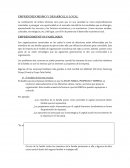 EMPRENDEDORISMO Y DESARROLLO LOCAL