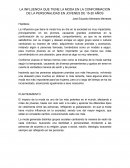 LA INFLUENCIA QUE TIENE LA MODA EN LA CONFORMACION DE LA PERSONALIDAD EN JOVENES DE 15-20 AÑOS