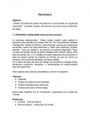 Protocolo para analizar los procesos de un autolavado