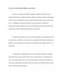 El Acceso a la Información Pública en otros Países