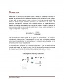 Termodinámica (densidad, volumen, volumen especifico, etc)
