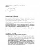 Propuesta fotografia INTRODUCCIÓN AL METRAJE